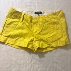 Yellow Hurley Shorts Size 5